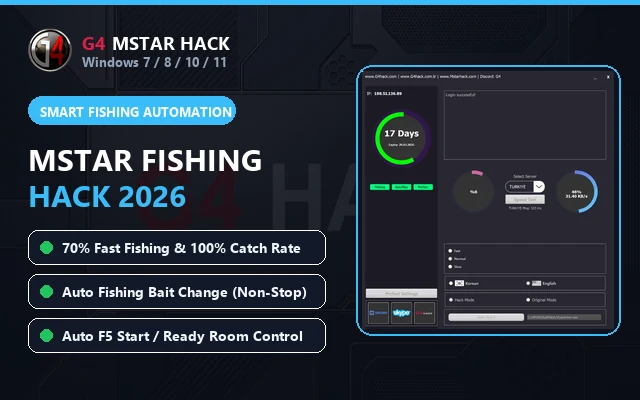 G4 Mstar Fishing Hack 2026 미리보기