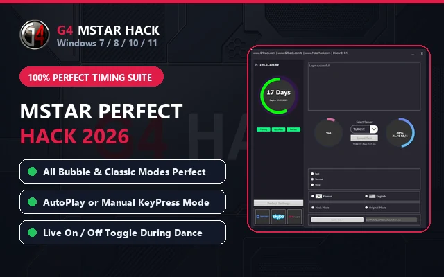 G4 Mstar Perfect Hack 2026 미리보기